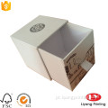 Caixa de presente de embalagem de perfume de vela de gaveta de papelão